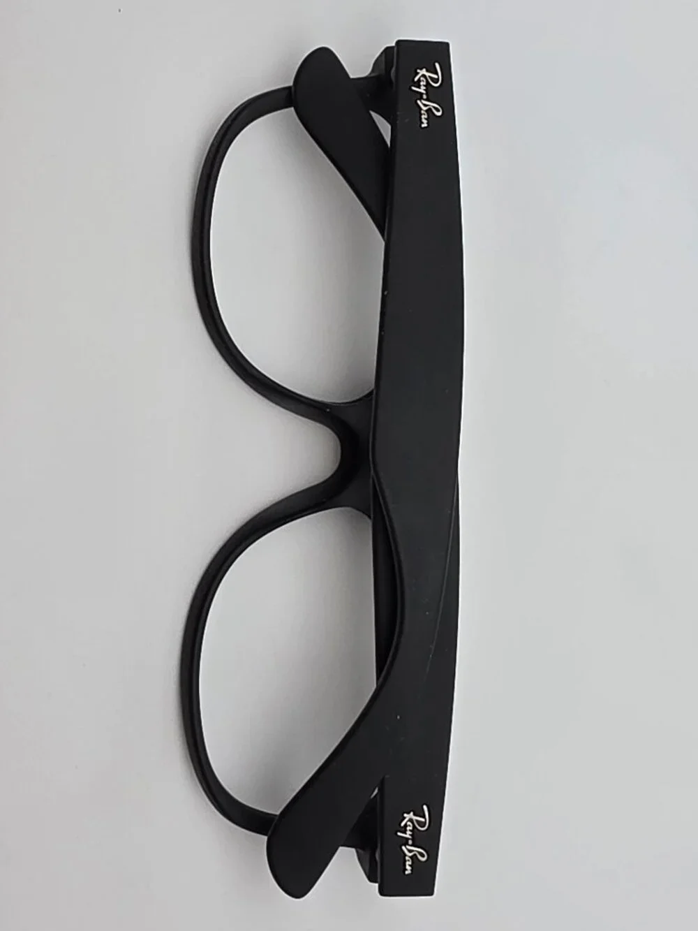 Ray-Ban RB2132 622/58 New Wayfarer Matte Rubber Black Sunglasses Frame w/ Case